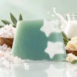 Σαπούνι με ζεόλιθο MED®, άλατα νεκράς θάλασσας, βούτυρο καριτέ και γάλα κατσίκας - Αντιαλλεργικό και αντιρυτιδικό. Ενυδατώνει και μειώνει τους ερεθισμούς της επιδερμίδας