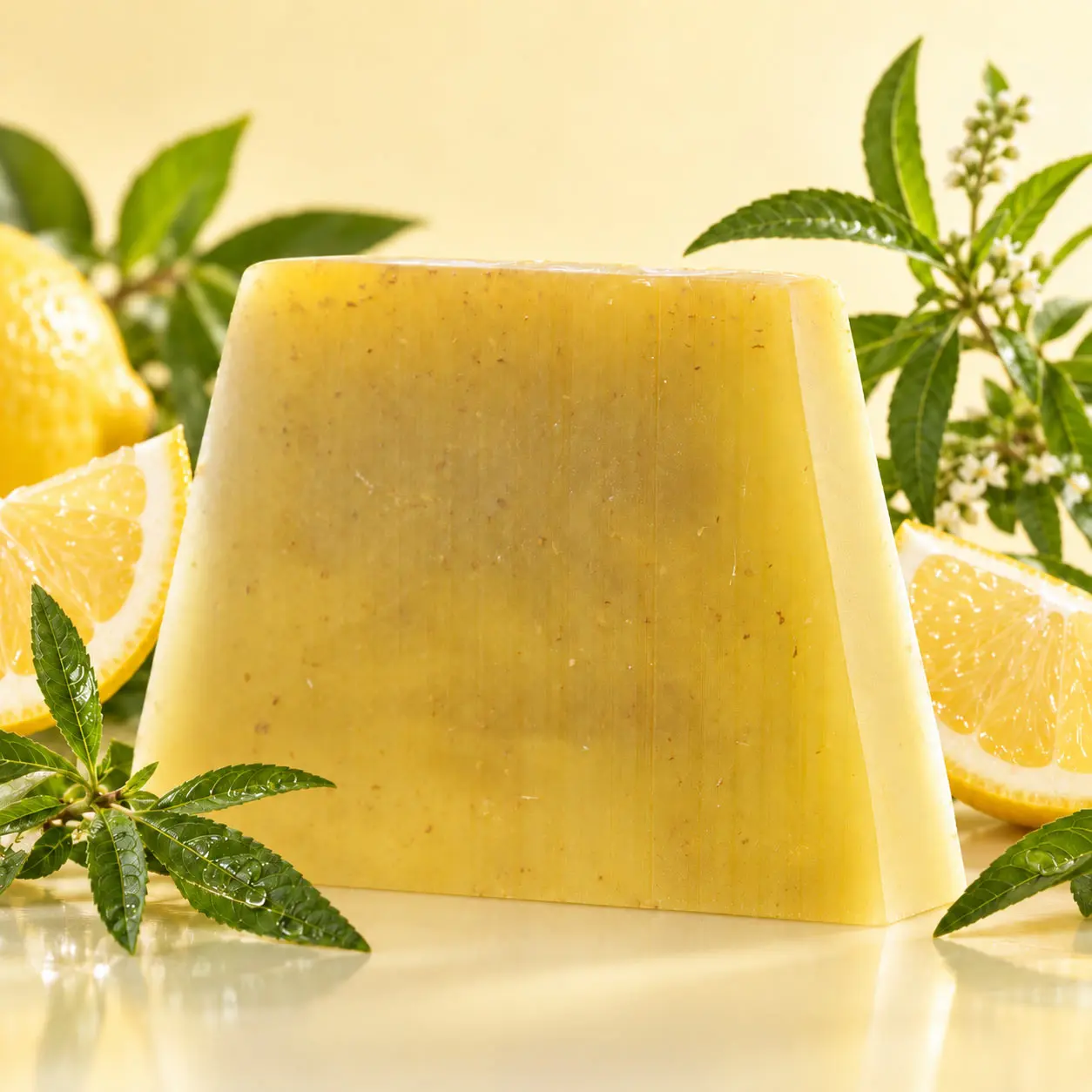 Σαπούνι με ζεόλιθο MED®, λεμόνι και λουίζα - Κατά της λιπαρότητας της επιδερμίδας και των μαλλιών. Με αντισηπτική και τονωτική δράση