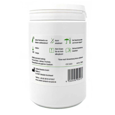 Ζεόλιθος MED® detox εξαιρετικά λεπτή πούδρα έως 10 μικρά - Κάψουλες - 600 τεμάχια