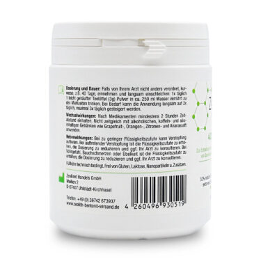Ζεόλιθος MED® detox και πίτουρο από βιολογικό Ψύλλιο - 400 γραμμάρια