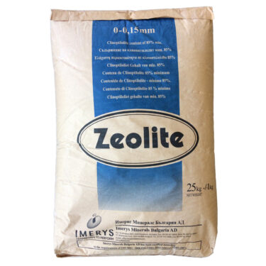 Ζεόλιθος έως 0,15 χιλιοστά – Λεπτή πούδρα, ιδανική για ενσωμάτωση πολύ μικρής κλίμακας και κτηνοτροφική χρήση - 25 κιλά
