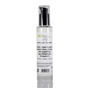 After shave gel με αλόη, έλαιο αργκάν, αλλαντοΐνη, άρνικα, βαλσαμέλαιο, αμυγδαλέλαιο και βιταμίνη Ε - 100ml