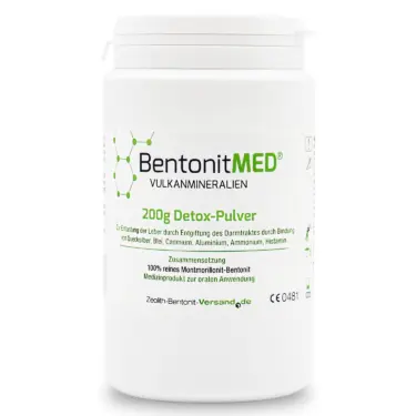 Natural Montmorillonite Bentonite MED® detox - ultra fine powder up to 16 microns