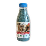 ZeoPet με άρωμα τριαντάφυλλου - Φυσικό πρόσθετο απόσμησης λεκάνης γάτας για 30 ημέρες - 500gr
