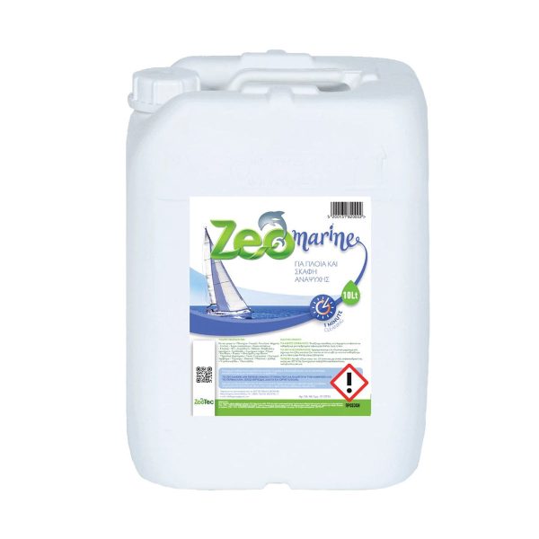 Zeo Marine - Καθαριστικό με ειδική σύνθεση για την προστασία απο τις ειδικές συνθήκες της θάλασσας - 5 λίτρα