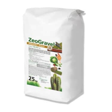 ZeoGravel® - Ενεργοποιημένος ζεόλιθος 1 έως 2,5 χιλιοστά – Λεπτό χαλίκι, ιδανικό για γεωργική χρήση - 25 κιλά