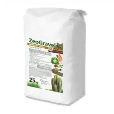 ZeoGravel® - Ενεργοποιημένος ζεόλιθος 1 έως 2,5 χιλιοστά – Λεπτό χαλίκι, ιδανικό για γεωργική χρήση - 25 κιλά