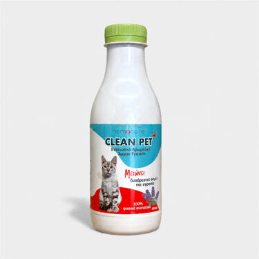 Clean Pet με άρωμα λεβάντα - Φυσικό πρόσθετο απόσμησης λεκάνης γάτας με ζεόλιθο και άλλα φυσικά ορυκτά - 400gr